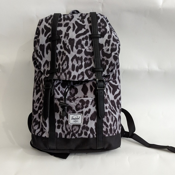 herschel snow leopard backpack